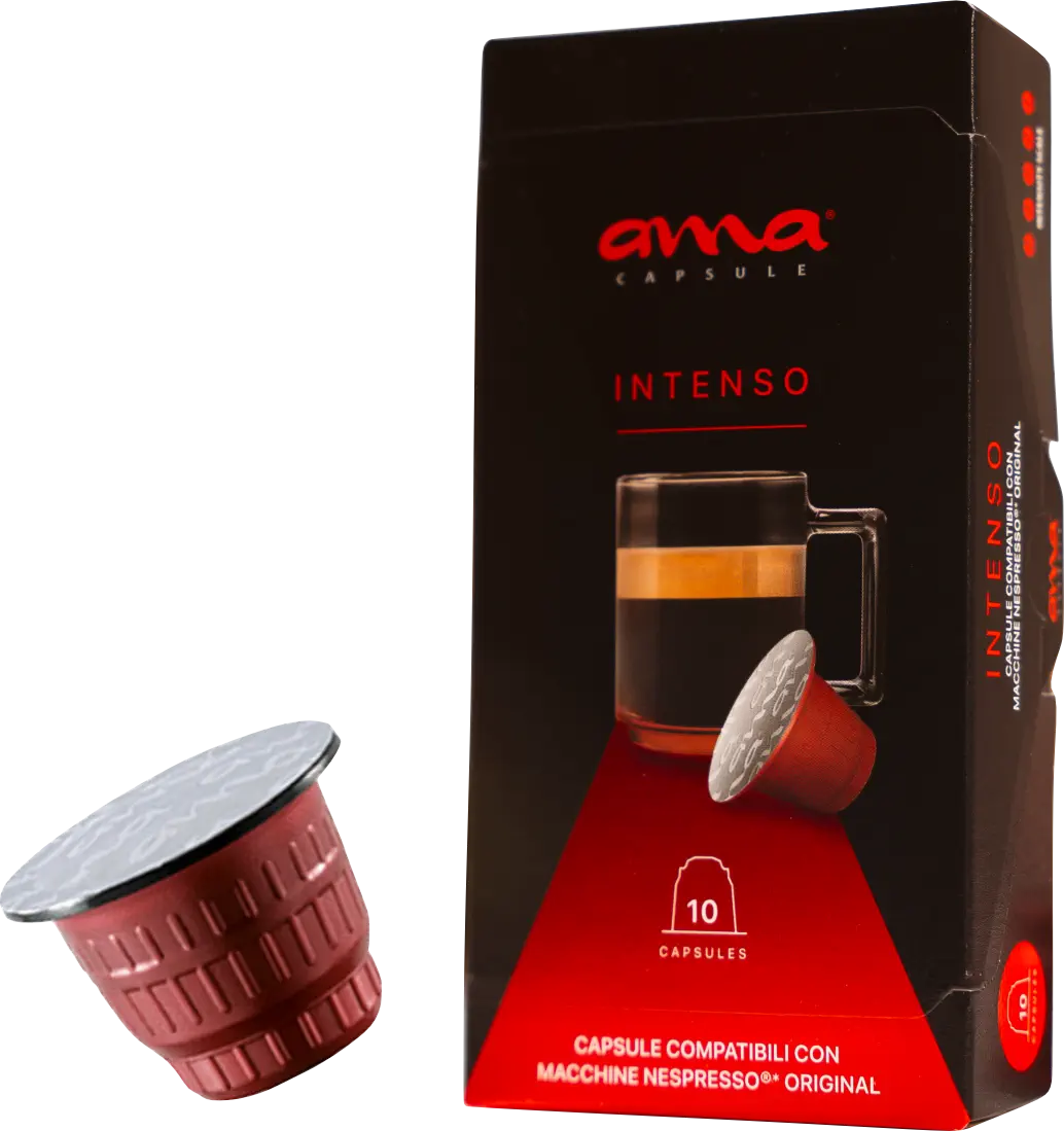 Ama Caffe, Kapsulë Nespresso Intenso, 10 x 8 g